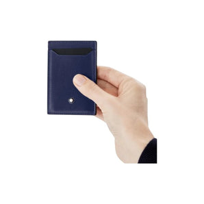 Montblanc Meisterstück Porta Carte Ink Blue 3 scomparti