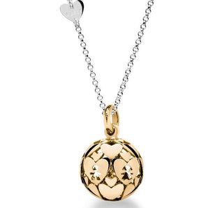 Collana Suonamore in argento placcato oro giallo