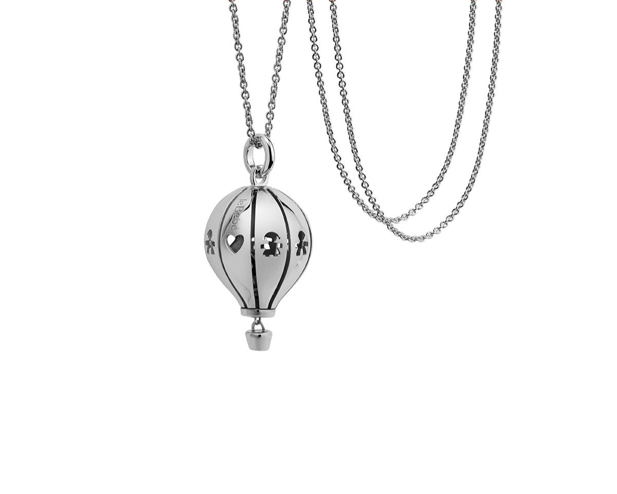 Collana Suonamore Le Mongolfiere in argento